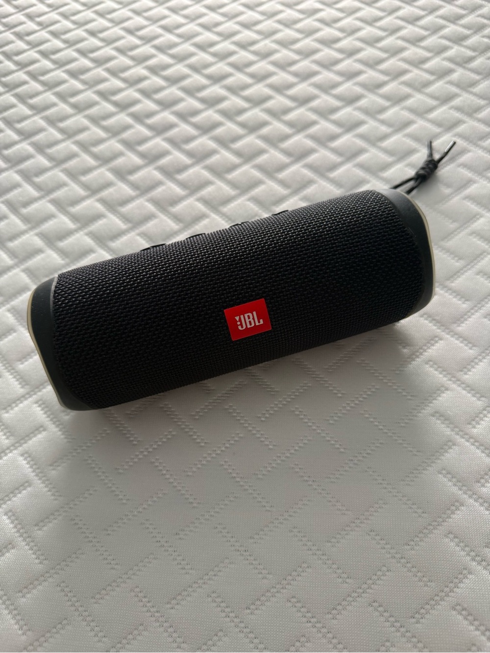 JBL Portable Bluetooth Speaker in Black with Red Logo